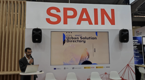 MWCC e ICEX presentan su Directorio de Soluciones Urbanas Innovadoras en el Pabellón de España del Smart City Expo World Congress&nbsp;